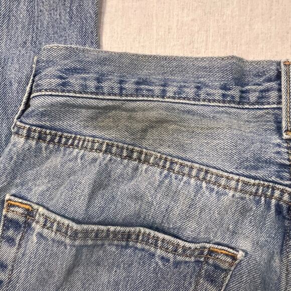 Vintage Levi’s 501 Jeans Men’s 34x30 Button Fly Distressed Blue Denim Classic - Picture 4 of 8
